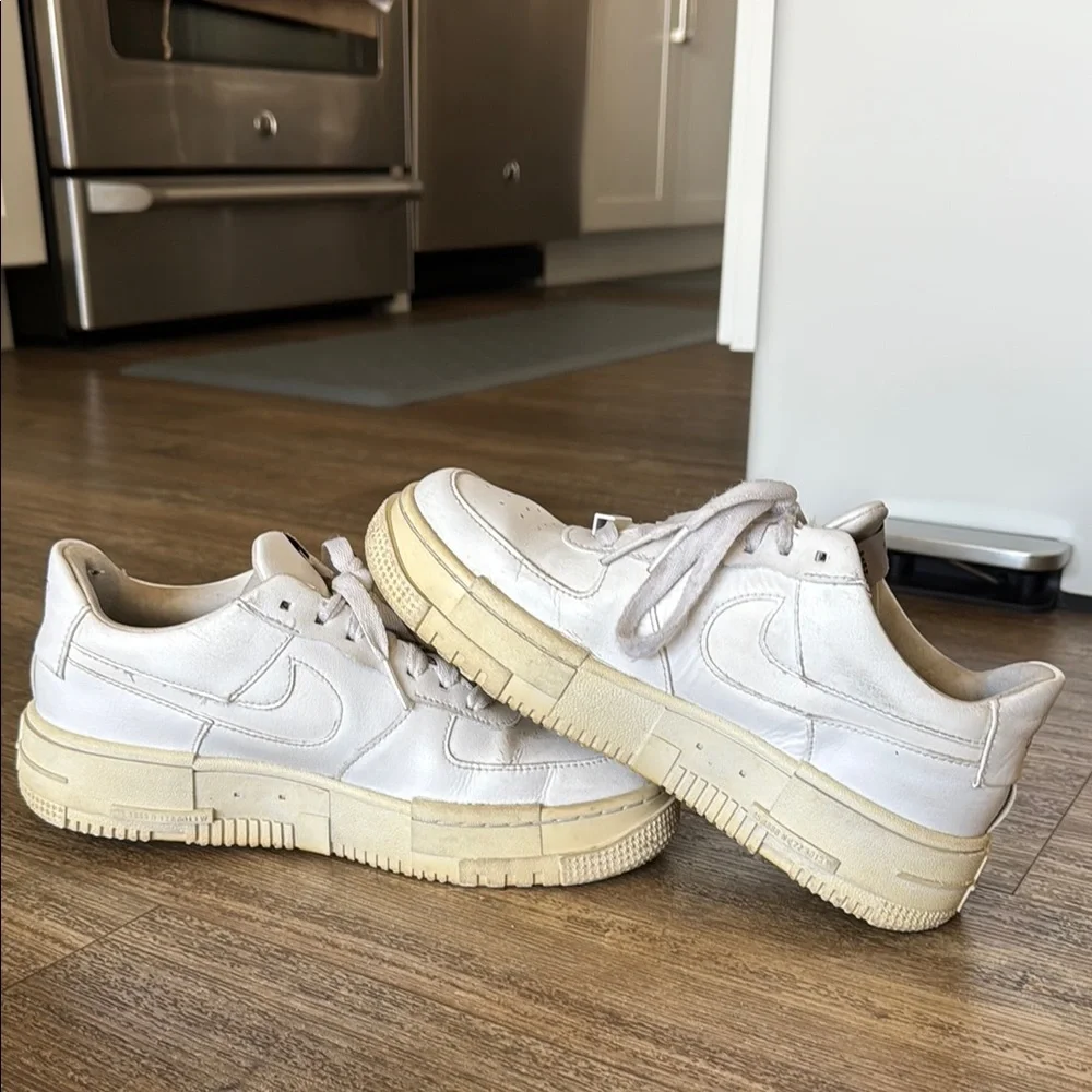 Nike White AF1 - Picture 1 of 5